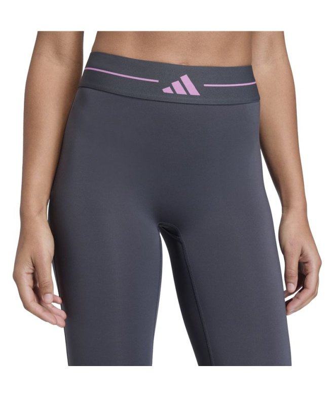 Collants Fitness adidas Hyg 1/1 L Femme gris