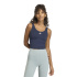Débardeur Fitness Femme adidas 3Ss bleu T-shirt