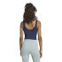 Débardeur Fitness Femme adidas 3Ss bleu T-shirt