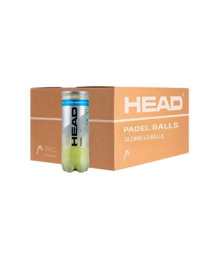 Cajón de Pelotas de Padel Head 3B Head Padel Pro+ - 6Dz