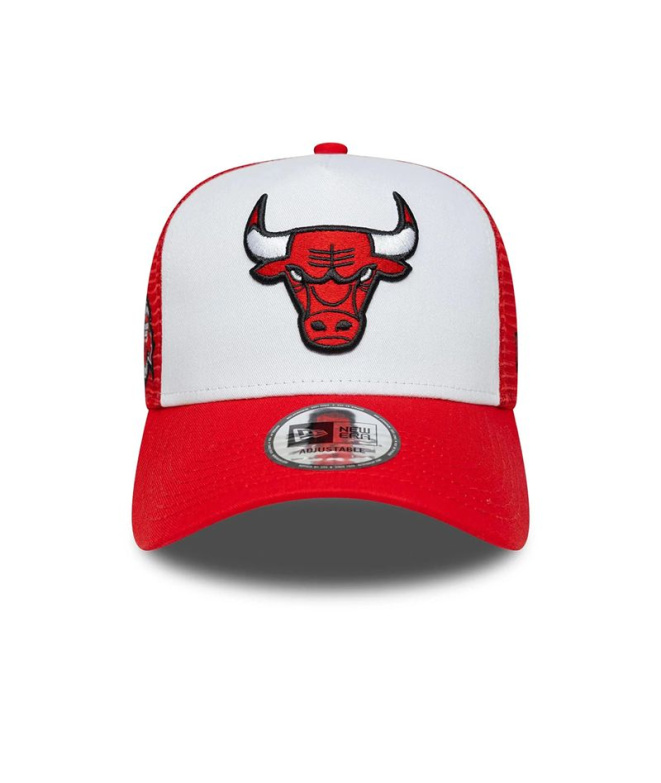 Casquette rouge New Era NBA Side Patch Chibul...