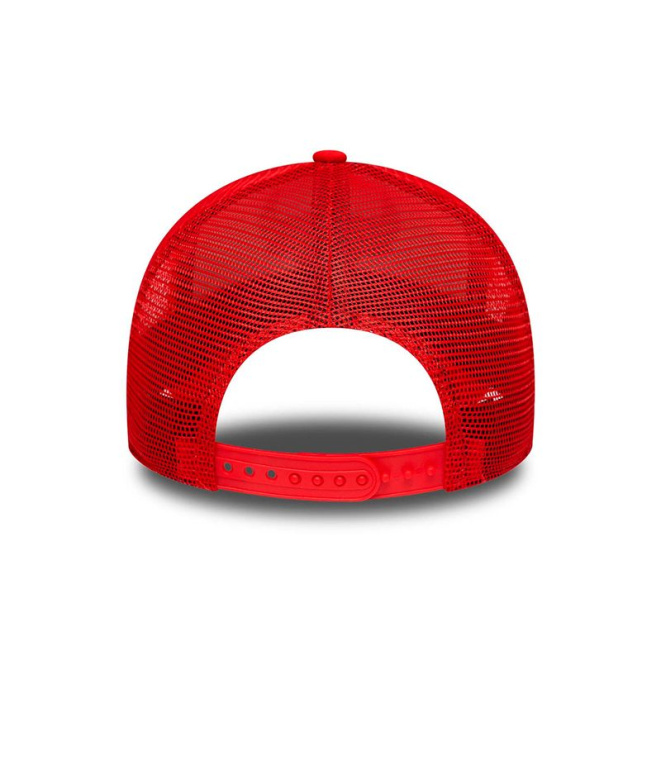 Casquette rouge New Era NBA Side Patch Chibul...
