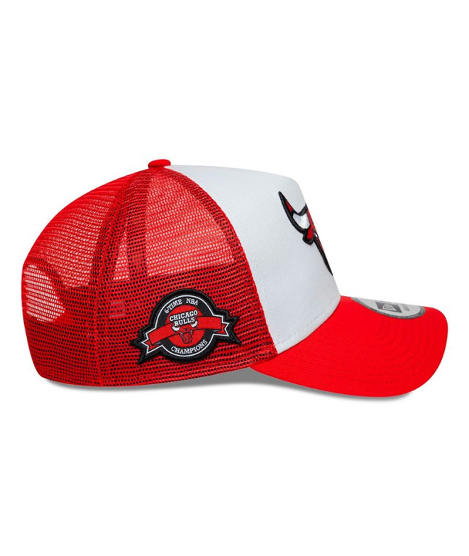 Casquette rouge New Era NBA Side Patch Chibul...