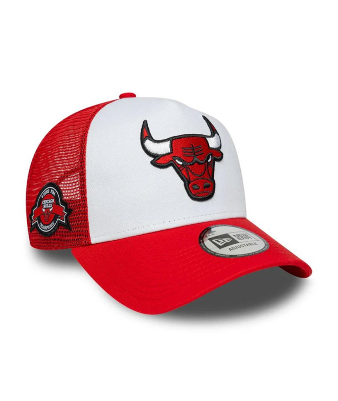 Casquette rouge New Era NBA Side Patch Chibul...