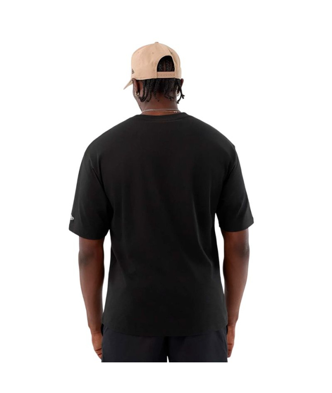 Camiseta preta com estampa New Era Ne Os