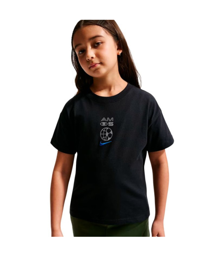T-shirt Enfant réfléchissant Nike NSW M90 AM95 noir