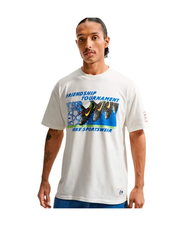 T-shirt blanc Nike NSW LSE Celeb FB 2 Homme
