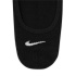 Meias Nike Everyday Lightweight Footie Fitness (3 pares) Mulher Pretas