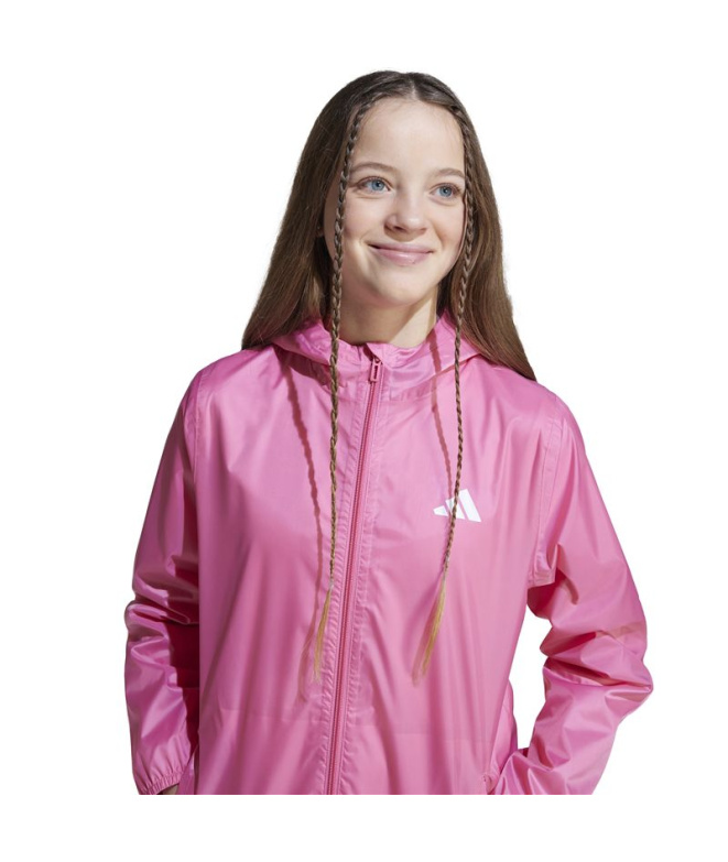 Coupe-vent de pluie adidas Enfant rose
