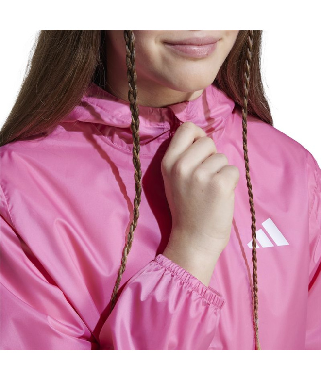 Coupe-vent de pluie adidas Enfant rose