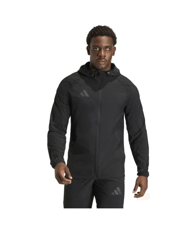 Chaqueta de Fútbol adidas Tt Wb Hombre Negro
