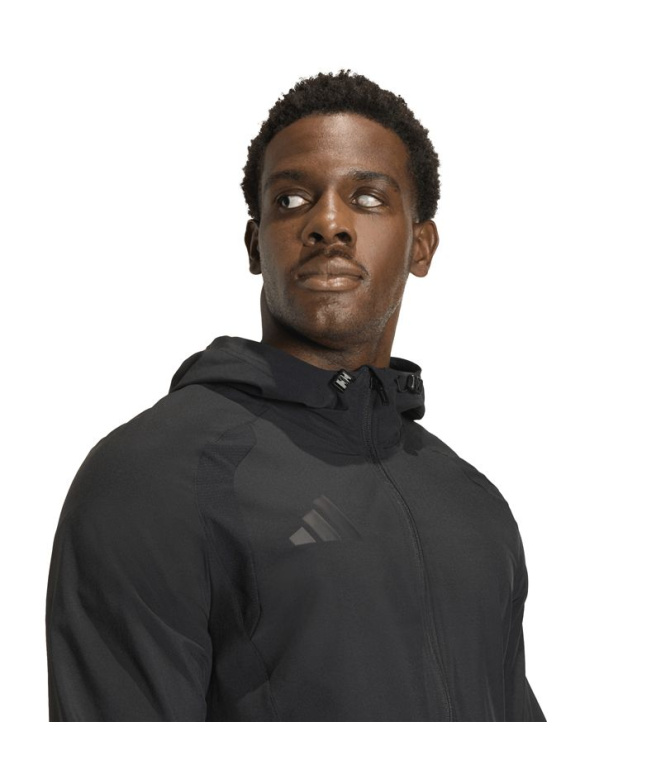 Chaqueta de Fútbol adidas Tt Wb Hombre Negro
