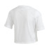 Camiseta adidas Adicolor 3D Trefoil blanco Mujer