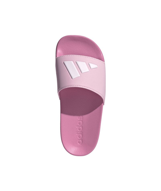 Chinelos Infantil adidas Adilette Shower Logo rosa