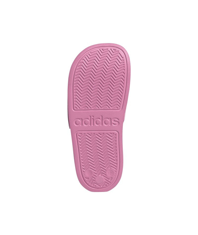 Chinelos Infantil adidas Adilette Shower Logo rosa