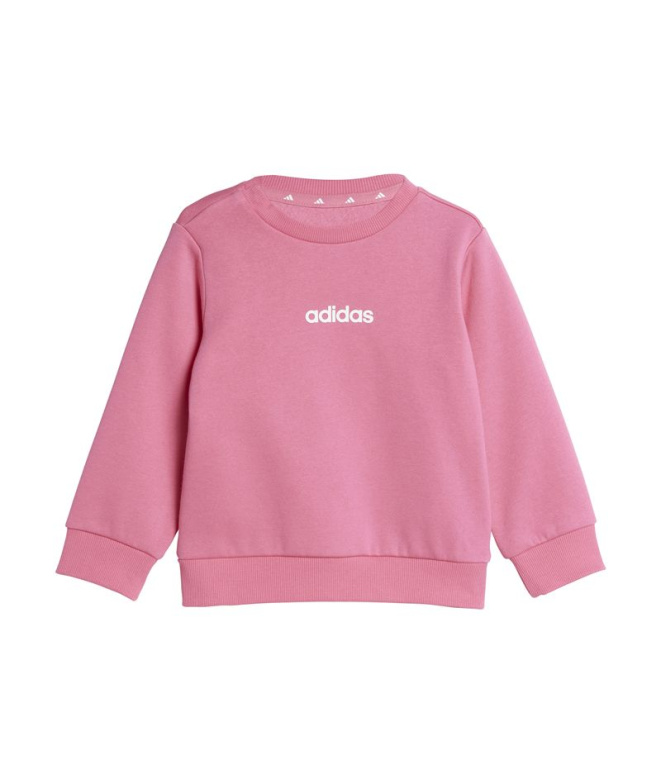 Ensemble de jogging adidas Lin FL Bébés rose et...