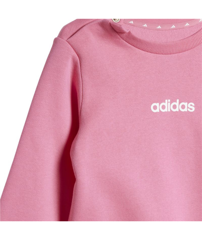 Conjunto de moletom adidas Lin FL Bebês...