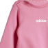 Conjunto de moletom adidas Lin FL Bebês rosa/branco