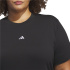 Camiseta Mulher adidas In SL Sj preta/branca