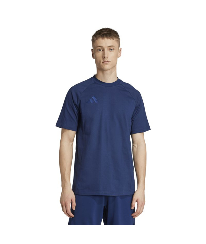 Camiseta Futebol Homem adidas Tiro25 Azul