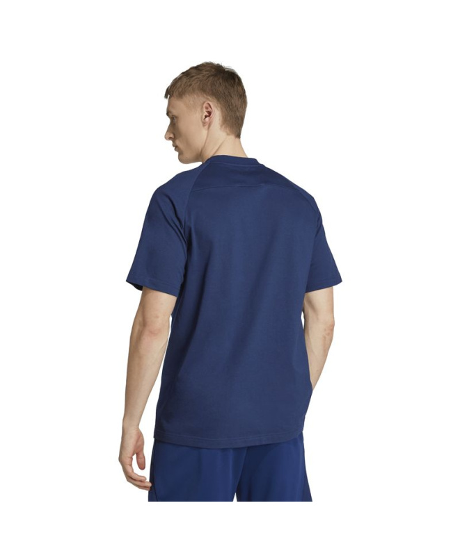 Camiseta Futebol Homem adidas Tiro25 Azul