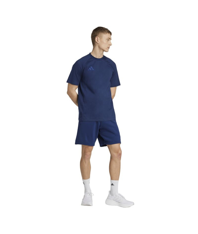 Camiseta Futebol Homem adidas Tiro25 Azul