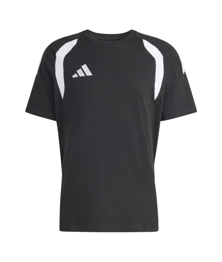 Camiseta Futebol Homem adidas Tiro26L SW preta/branca