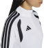 Casaco Futebol Mulher adidas Tiro26L TR Topw branca/preta