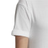 Camiseta adidas Adicolor 3D Trefoil branco Mulher