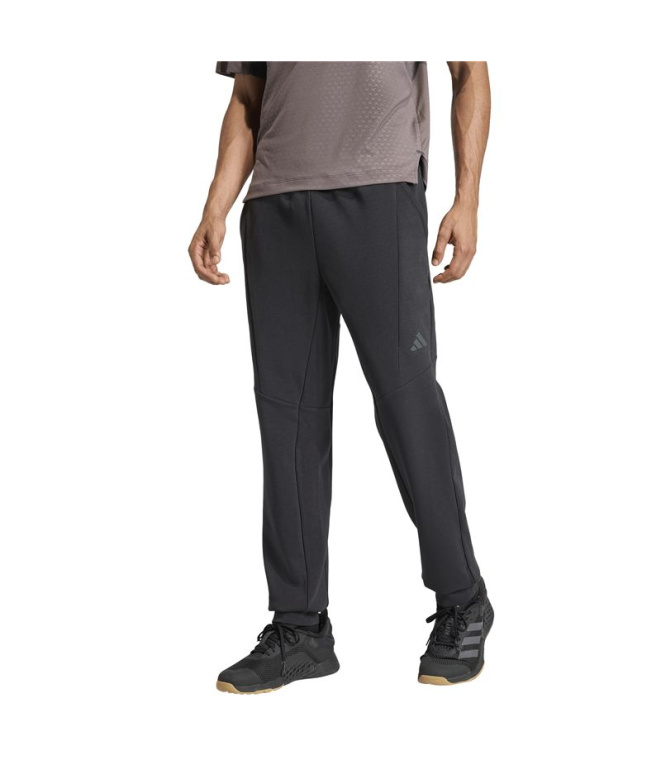 Pantalons Fitness adidas D4T Knit Cuff Homme noir