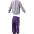 Survêtement adidas 3-Stripes Ft Jog 240 Enfant Lilas/Blanc