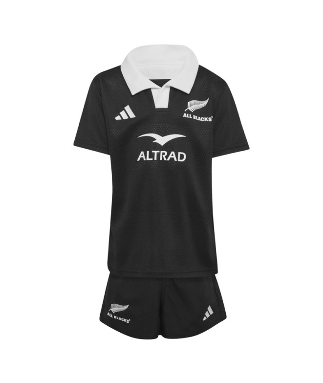 Conjunto Rugby Infantil adidas Ab Minikit preto