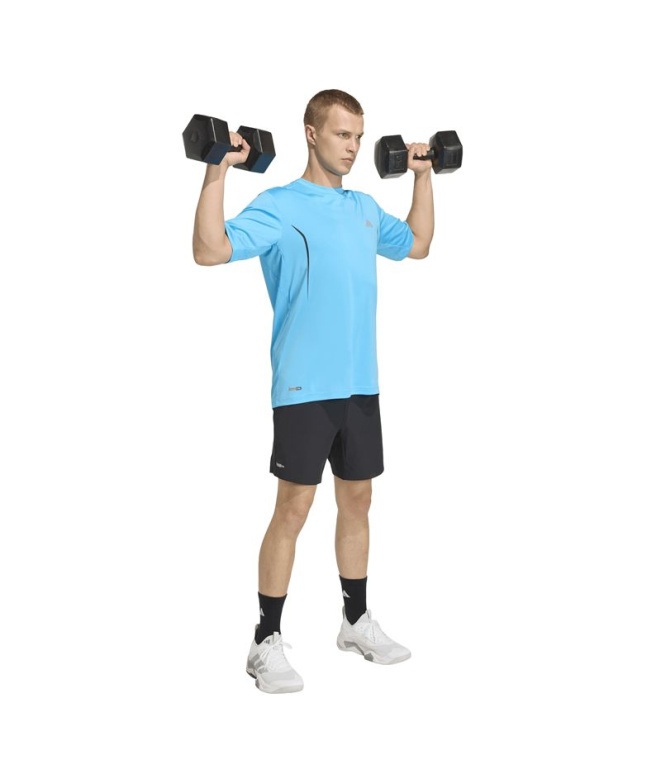 Camiseta Homem adidas Tech App Gf Fitness na...