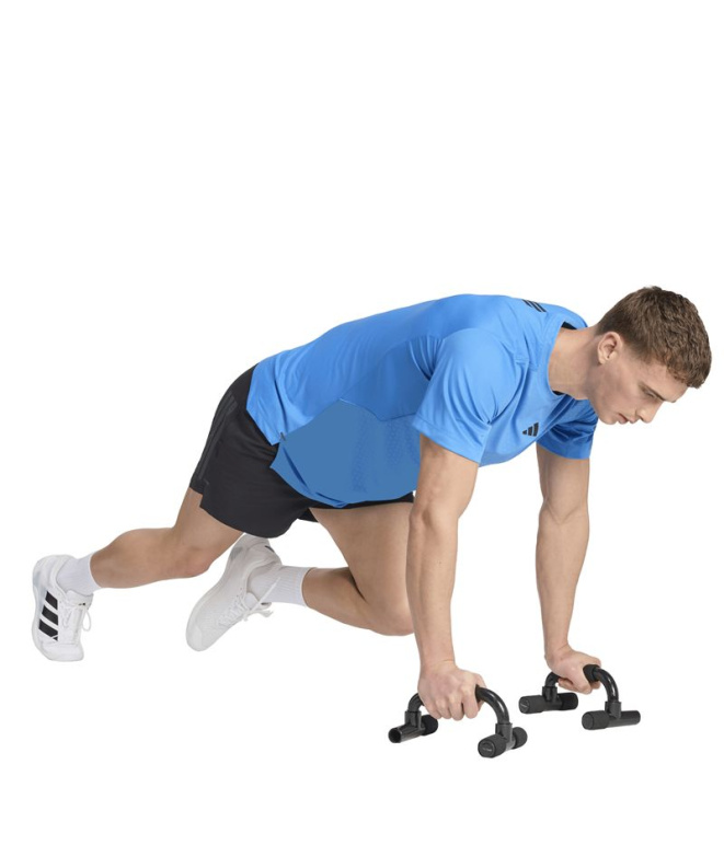 T-shirt Fitness adidas D4T Power Homme bleu