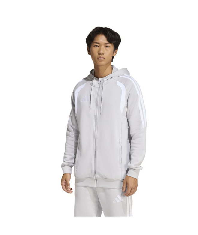 Moletom Futebol Homem adidas Tiro26L Tmlggr/Branco