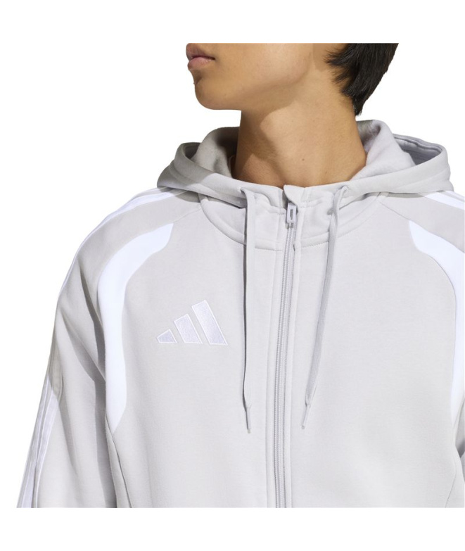 Sweat Football adidas Tiro26L Homme coloris blanc.