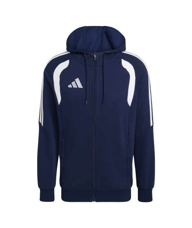 Moletom Futebol Homem adidas Tiro26L azul/branco