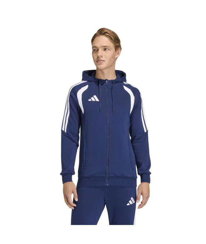 Moletom Futebol Homem adidas Tiro26L azul/branco