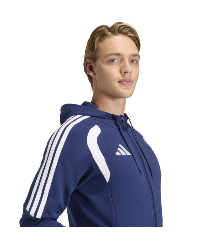 Moletom Futebol Homem adidas Tiro26L azul/branco