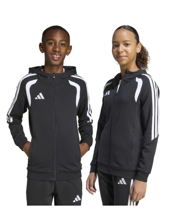 Sweat Football Enfant adidas Tiro26L Noir/Blanc