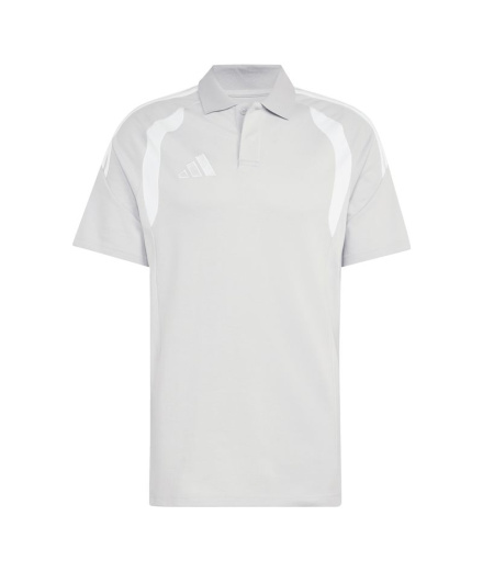 Polo Futebol Homem adidas Tiro26L Tmlggr/Branca