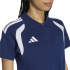 Polo Mulher adidas Tiro26L Futebol azul/branca