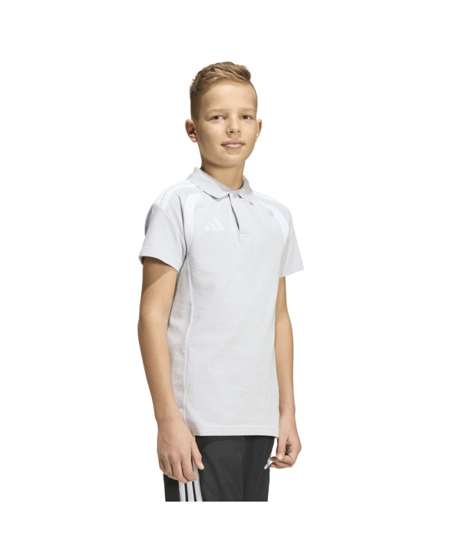 Polo Infantil adidas Tiro26L Futebol cor...