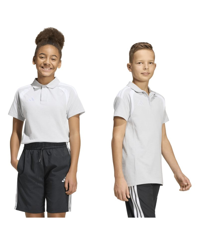 Polo Infantil adidas Tiro26L Futebol cor...