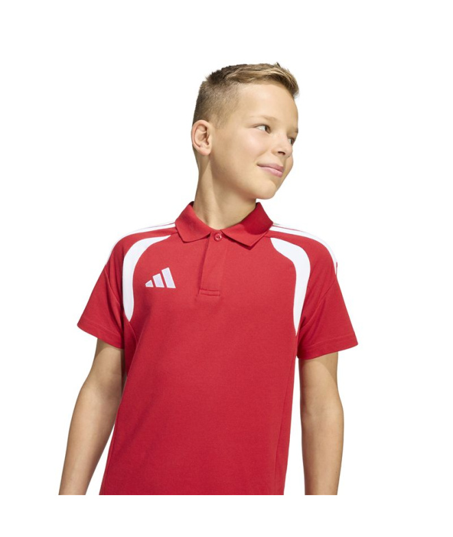 Polo Infantil adidas Tiro26L Futebol cor...