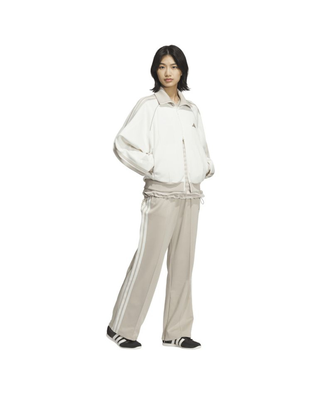 Veste Haut Veste adidas Femme blanche/beimar