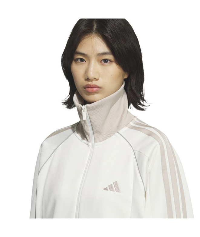 Veste Haut Veste adidas Femme blanche/beimar