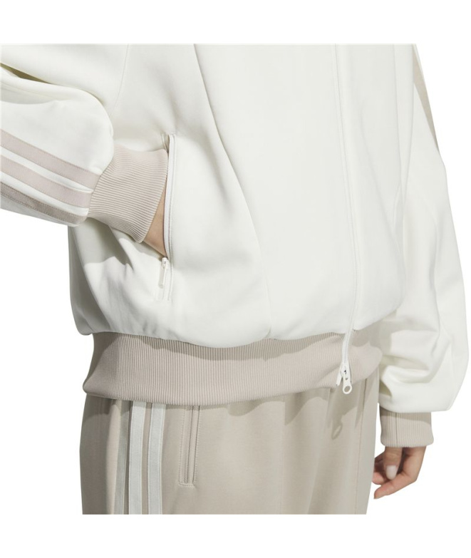 Veste Haut Veste adidas Femme blanche/beimar
