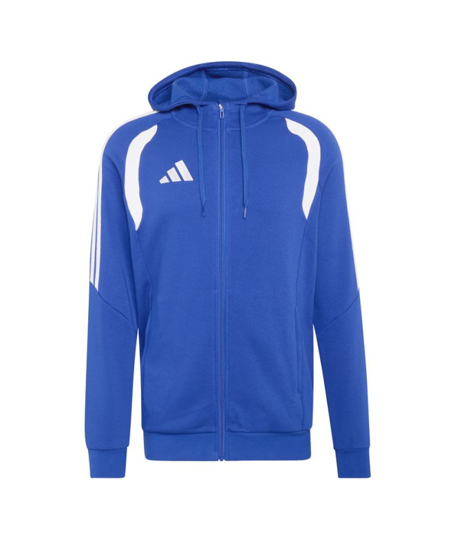Moletom Futebol Homem adidas Tiro26L azul/branco