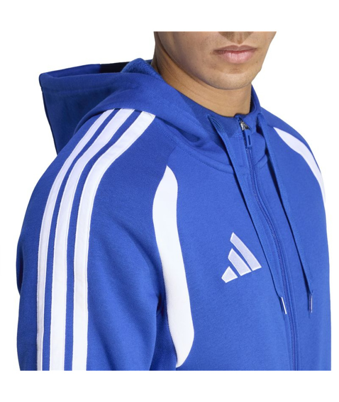 Moletom Futebol Homem adidas Tiro26L azul/branco